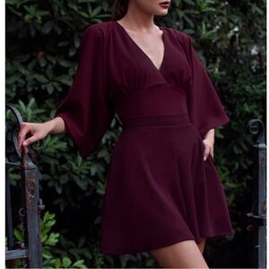 La Femme en Noir Oxblood Tap Shorts sz 2x NWT